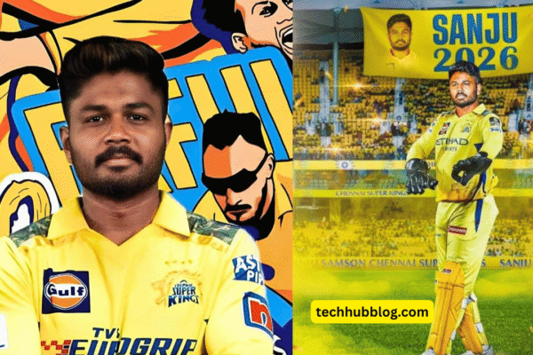 3 CSK players RR can trade for Sanju Samson ahead of IPL 2026 Sanju Samson in Rajasthan Royals jersey with three Chennai Super Kings players