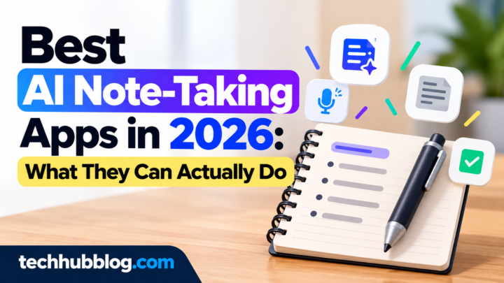 Best AI Note-Taking Apps in 2026: What They Can Actually Do